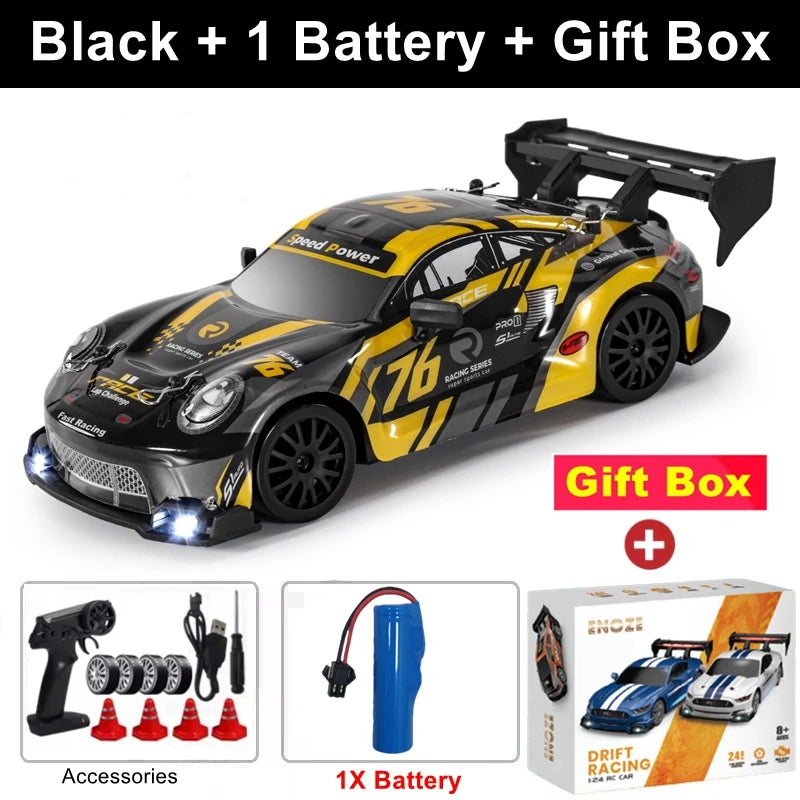 Experience Thrilling Races with the RC Drift Car GTRPRO AE86PRO - Perfect Remote Control Toy for Kids and Adults!