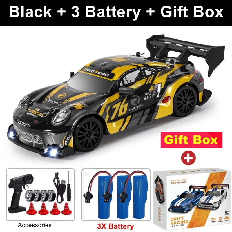Experience Thrilling Races with the RC Drift Car GTRPRO AE86PRO - Perfect Remote Control Toy for Kids and Adults!