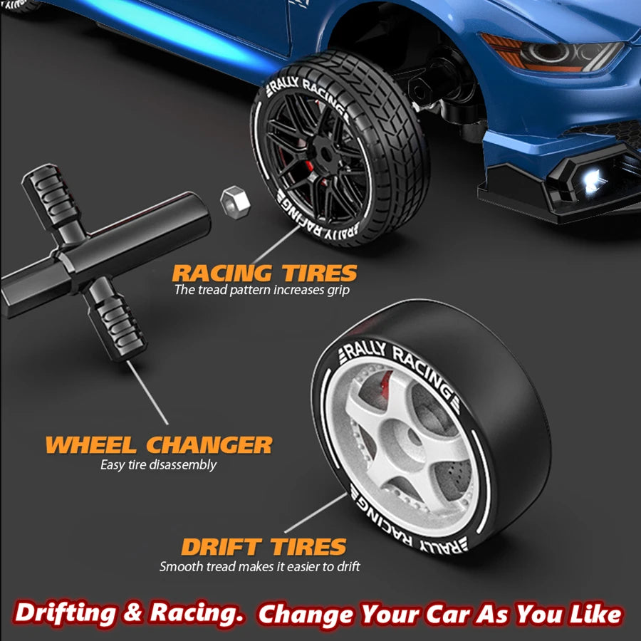 Experience Thrilling Races with the RC Drift Car GTRPRO AE86PRO - Perfect Remote Control Toy for Kids and Adults!